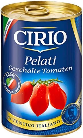 Cirio - Pomodori Pelati, senza Glutine - (6 X 400g)